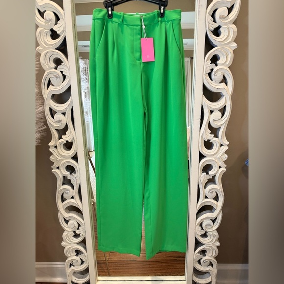 NWT Women’s AMANDA UPRICHARD Wallace Pant- Grass. Size Small - Picture 5 of 11